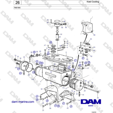 Volvo Penta Tmd C Keel Cooling