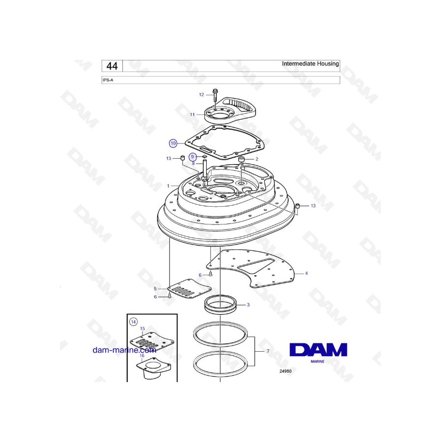 Volvo Penta IPS-A - Intermediate Housing