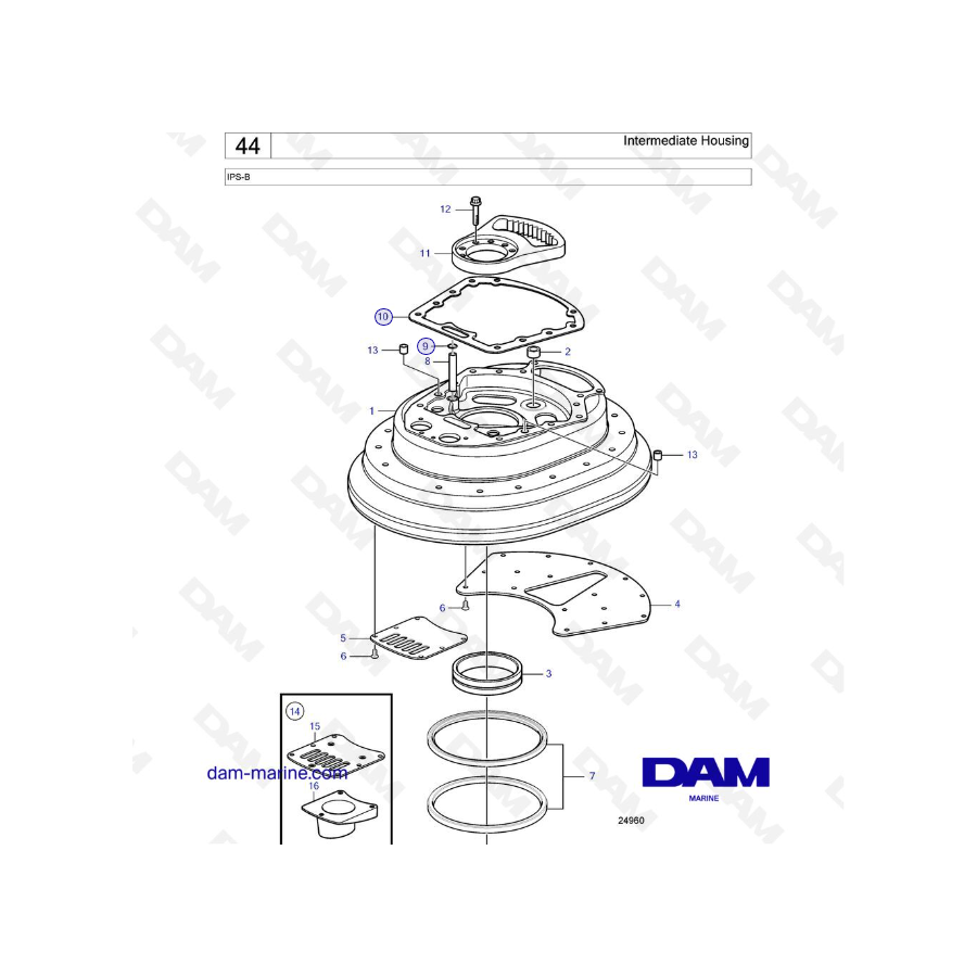 Volvo Penta IPS-B - Intermediate Housing