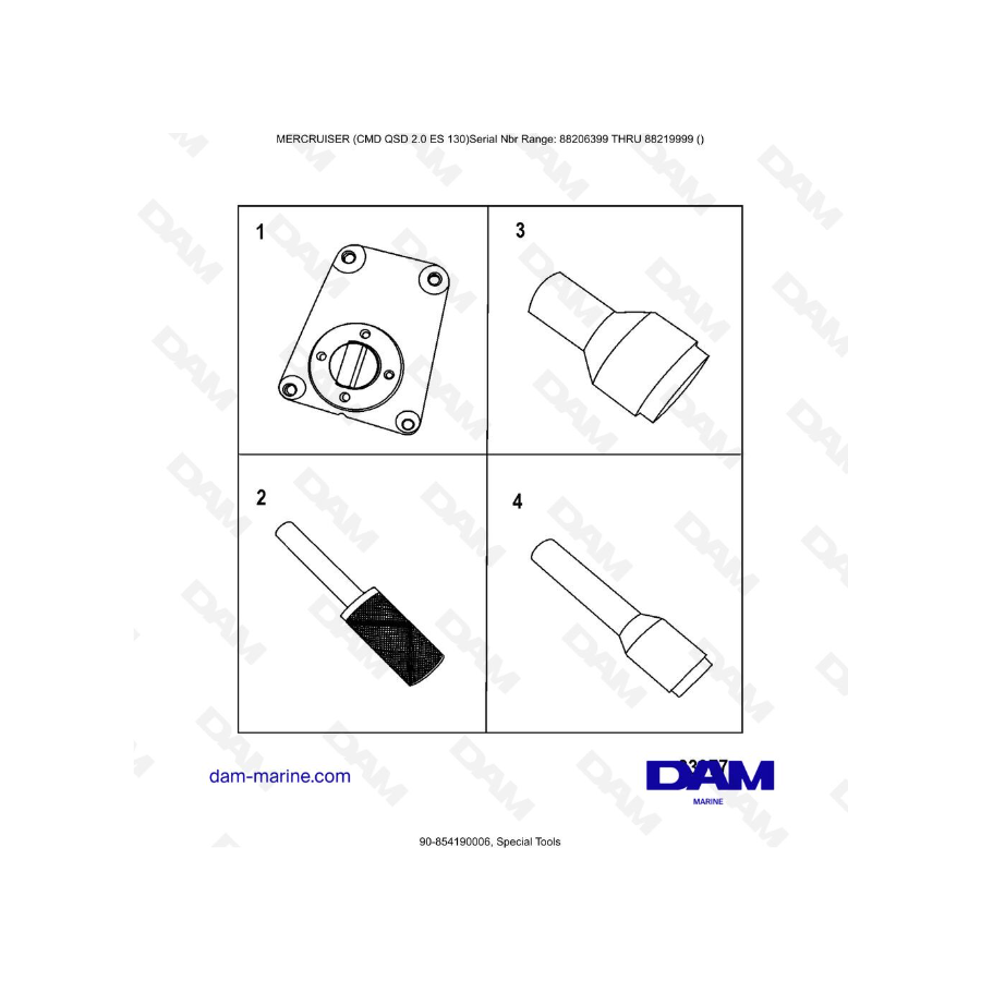 Mercruiser Cmd Qsd Es Herramientas Especiales