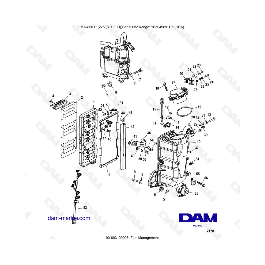 Mercury Mariner 225 EFI - Fuel Management