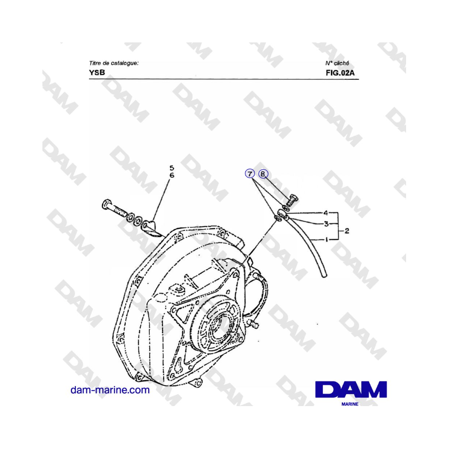 Yanmar YSB8 / YSB12 - CLUTCH BREATHER