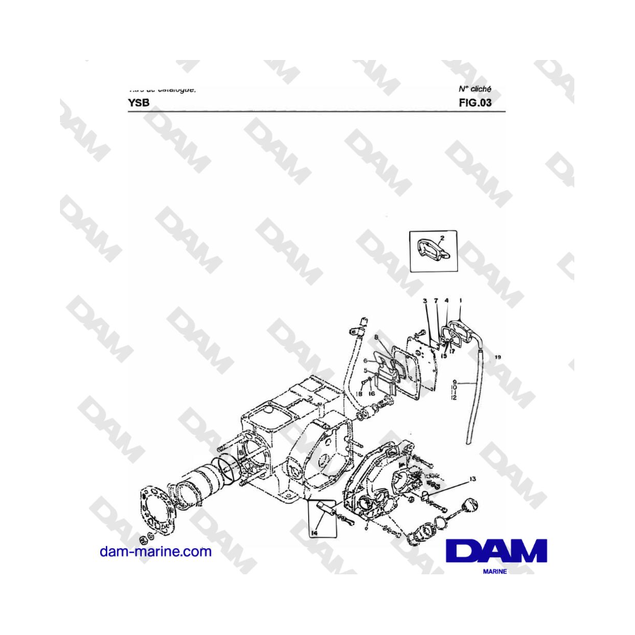 Yanmar YSB8 / YSB12 - RESPIRADERO