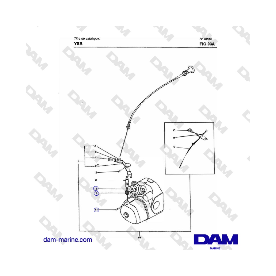 Yanmar YSB8 / YSB12 - DECOMP