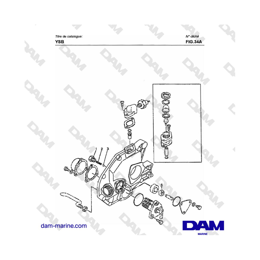 Yanmar YSB8 / YSB12 - SAFETY VALVE