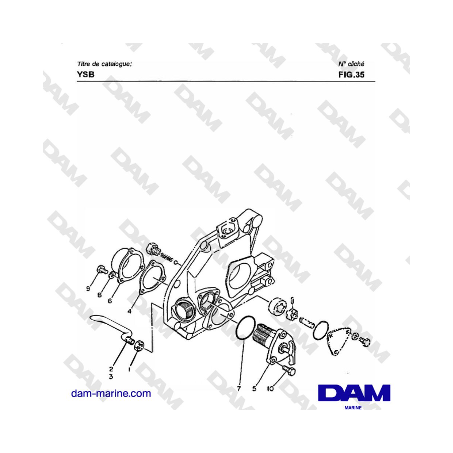 Yanmar YSB8 / YSB12 - LO FIL TER