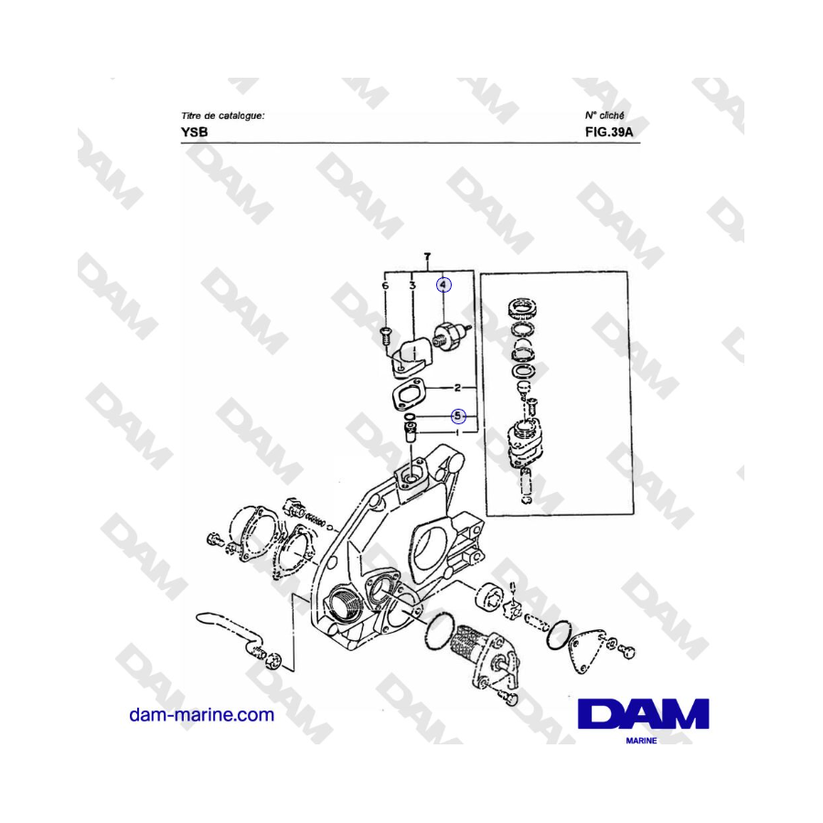 Yanmar YSB8 / YSB12 - OIL PRESSURE SWITCH