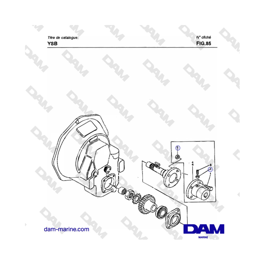 Yanmar YSB8 / YSB12 - TAPER COUPLING