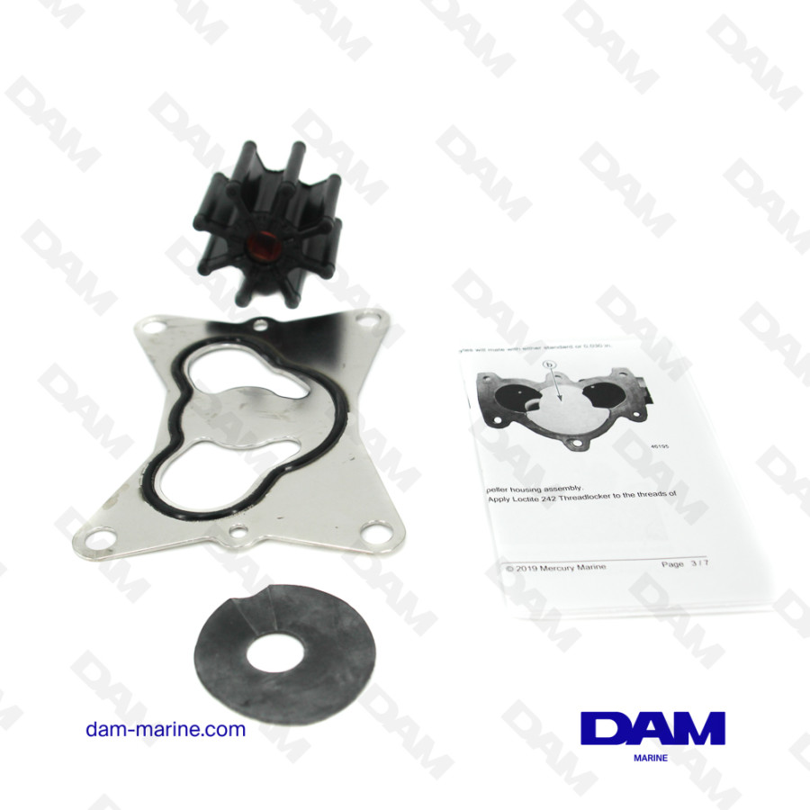 MERCRUISER MPI WATER PUMP KIT 47-8M0137221 - DAM Marine