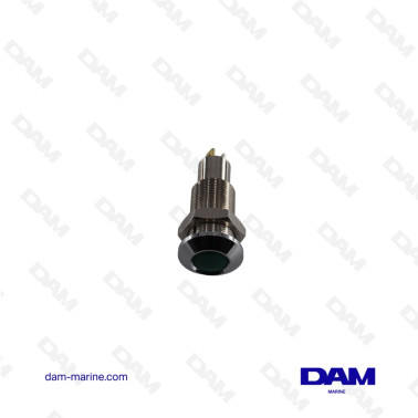 GREEN DASHBOARD LED 12/24V 14.185.02 - DAM Marine