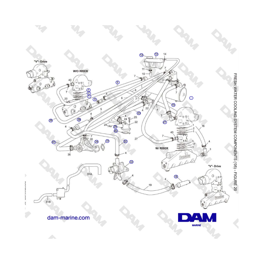 crusader-5-0l-5-7l-2002-2005-my-fresh-water-cooling-system