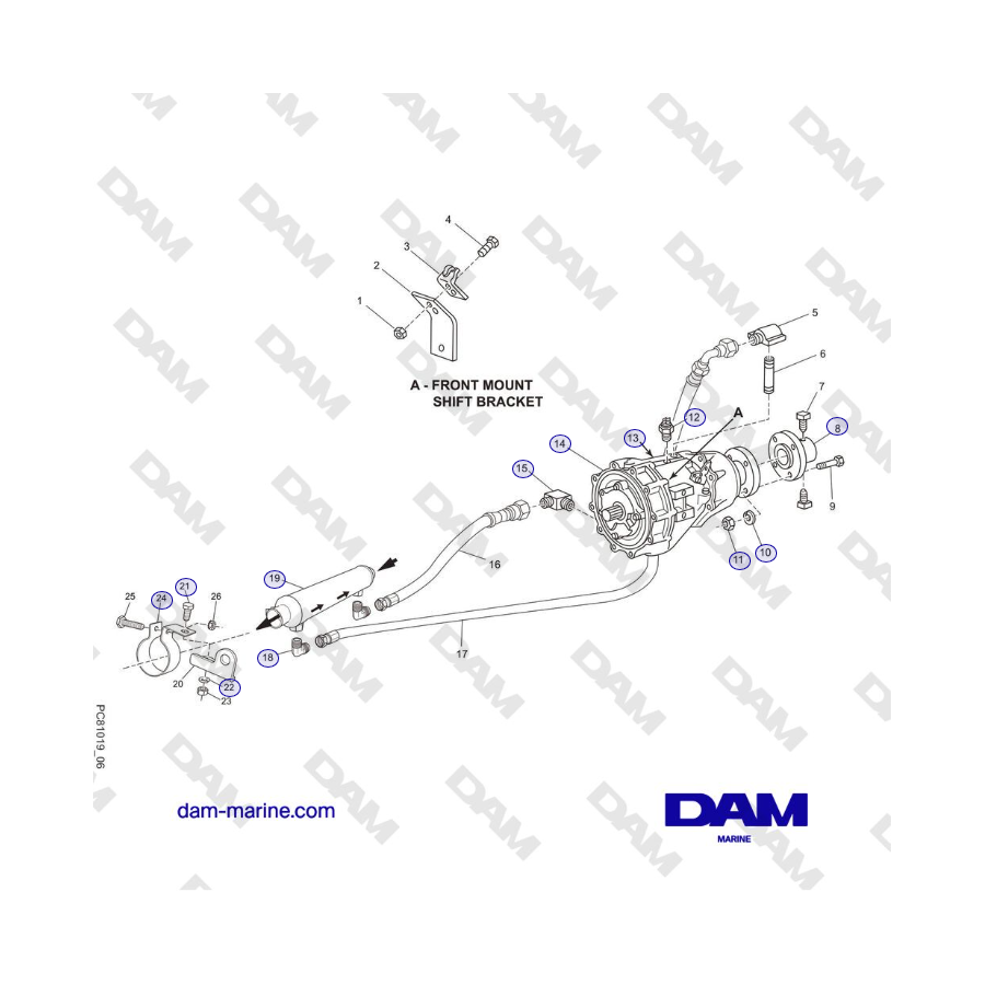 Crusader MP6.0L 2004-2005 MY - TRANSMISSION AND RELATED COMPONENTS (VELVET DRIVE IN-LINE) 