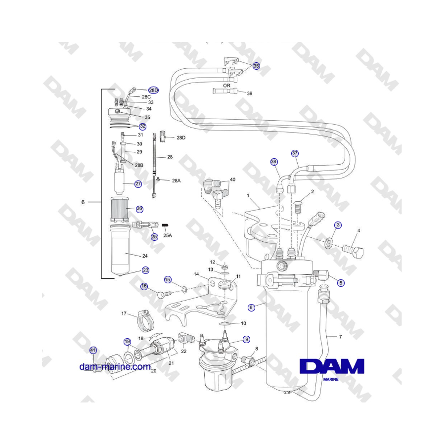 Crusader MP5.0 / 5.7L 2006 MY - FUEL CONTROL CELL (FCC) COMPONENTS