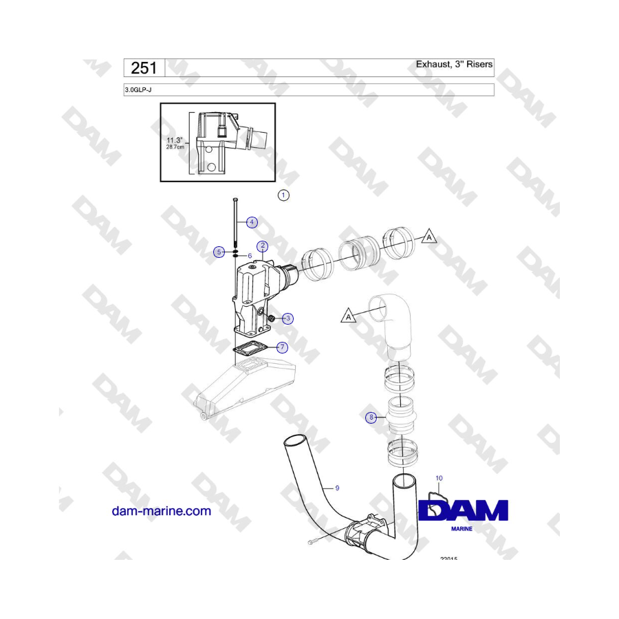 volvo-penta-3-0glp-j-exhaust-3-risers