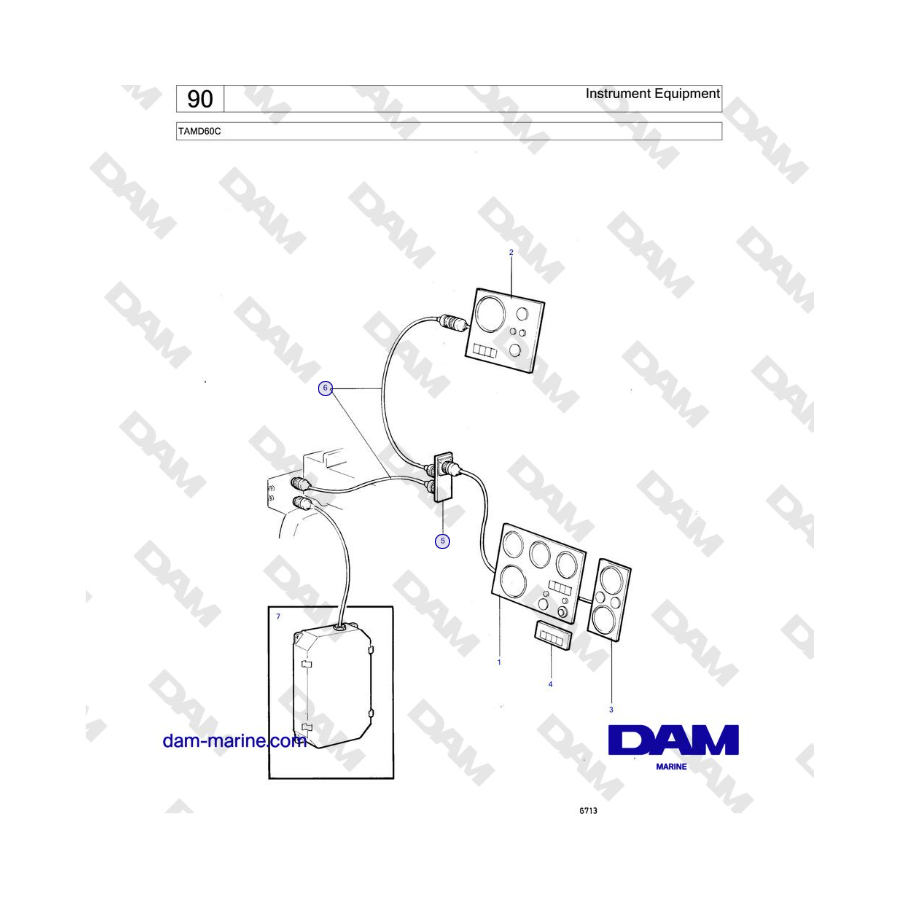 Volvo Penta TAMD60C - Instrument Equipment