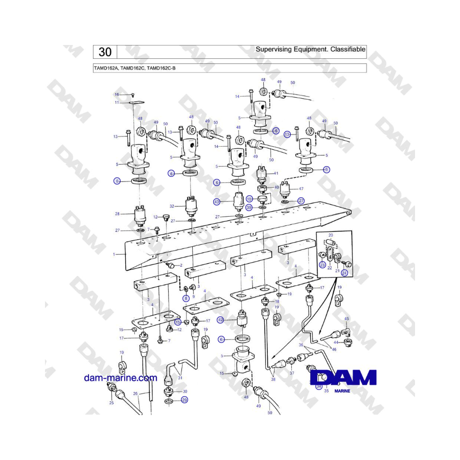 Volvo Penta TAMD162A, TAMD162C, TAMD162C-B - Supervising Equipment. Classifiable