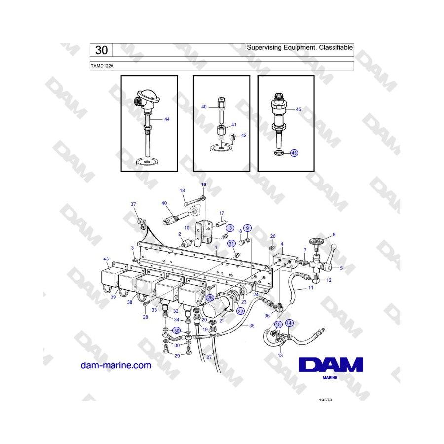 Volvo Penta TAMD122A - Supervising Equipment. Classifiable