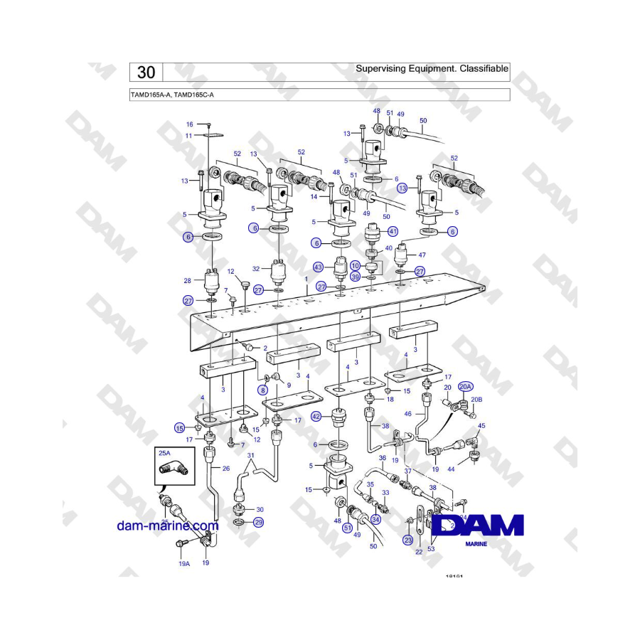 Volvo Penta TAMD165A-A, TAMD165C-A - Supervising Equipment. Classifiable 