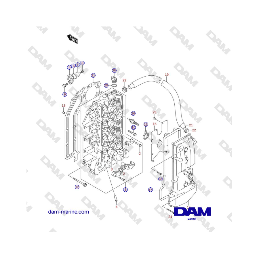 Suzuki DF100 - CAMSHAFT