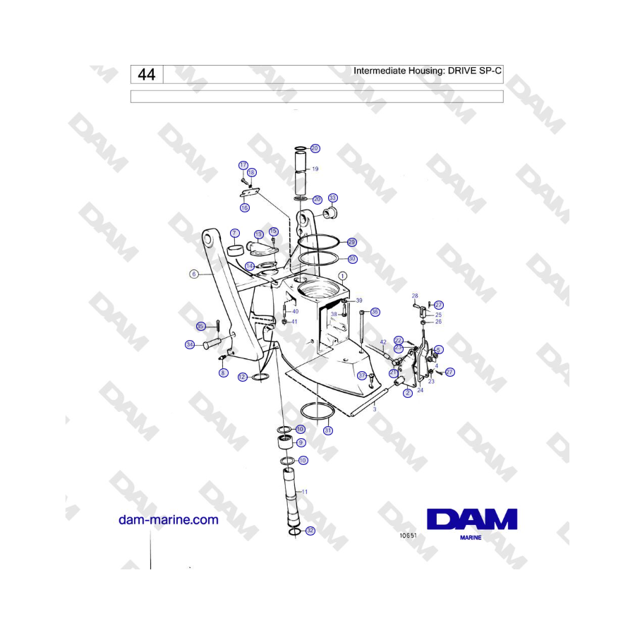 Volvo Penta SP-C - Intermediate Housing