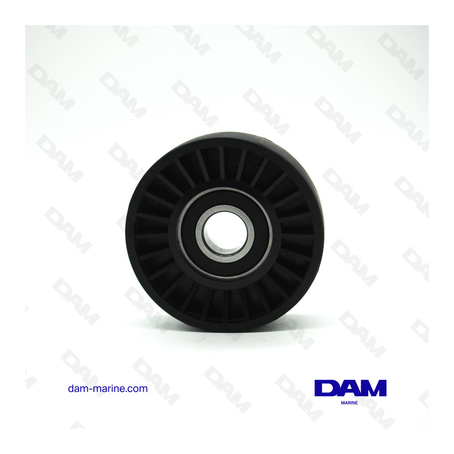 METAL TENSIONER PULLEY PCM ZR6 - SMOOTH