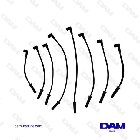 KIT FILS DE BOUGIES PCM LT4 - H5 - H6 DI