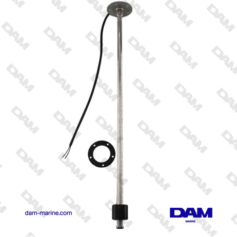 FUEL GAUGE S5 240-30 OHM 550MM WEMA