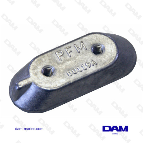 ANODE ALU PLAQUETTE YAMAHA