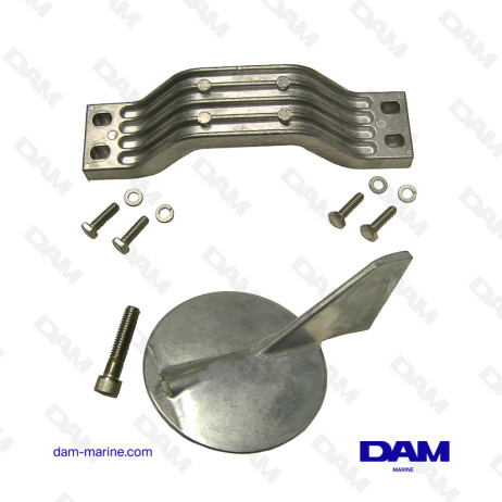 KIT DE ANODO DE ALUMINIO YAMAHA 150HP