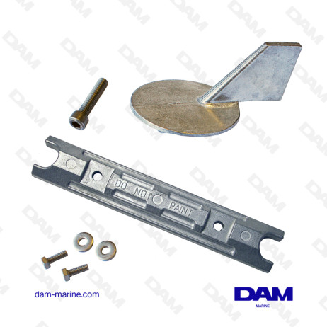 KIT DE ÁNODO DE ALUMINIO YAMAHA 60-90HP