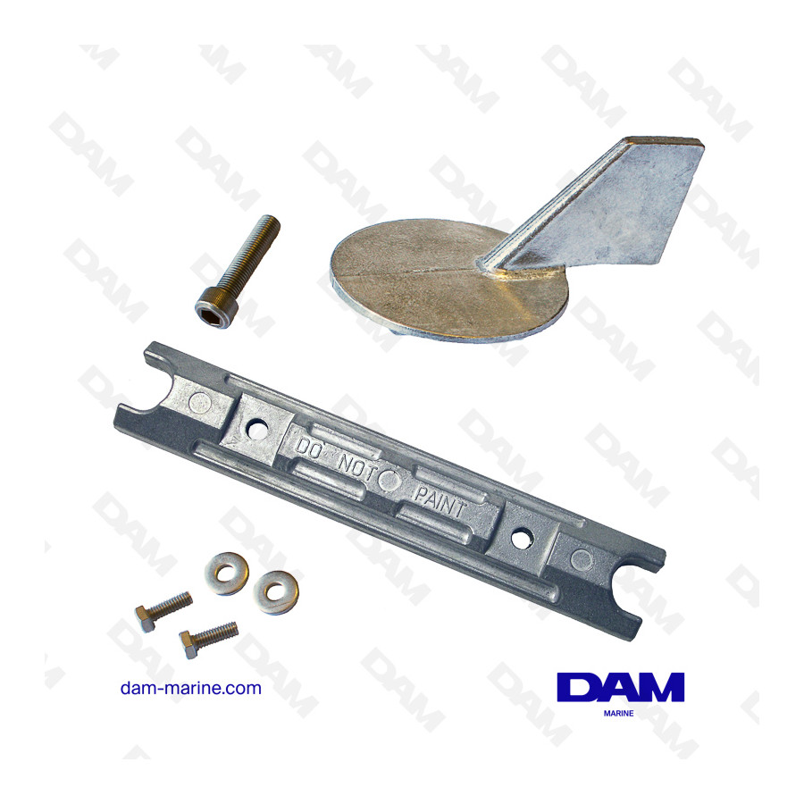 KIT DE ÁNODO DE ALUMINIO YAMAHA 60-90HP