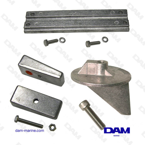 MERCURY 75-115EFI ALU ANODE KIT