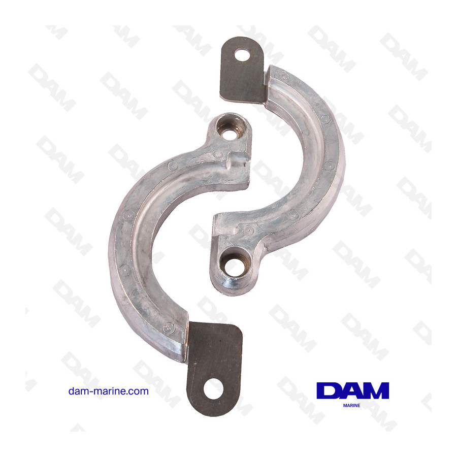 ÁNODOS DE ALUMINIO YANMAR SAILDRIVE 2 PCS SD20-60