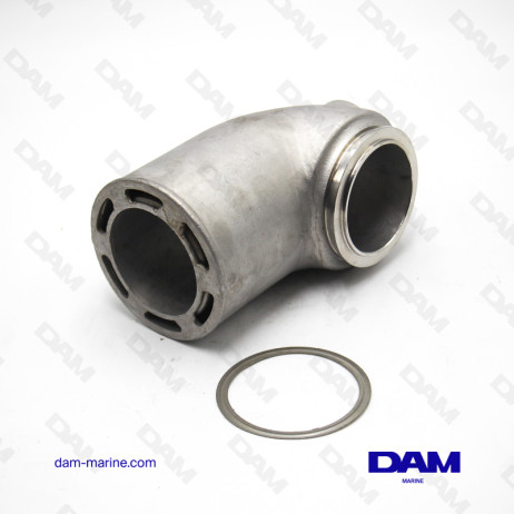 YANMAR STAINLESS STEEL EXHAUST ELBOW