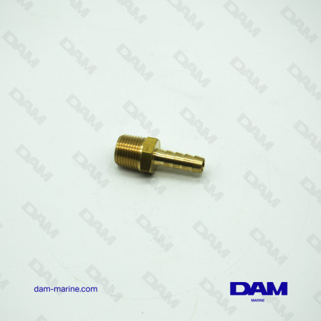 CONECTOR DE COMBUSTIBLE RECTO - 1/8 X 10MM