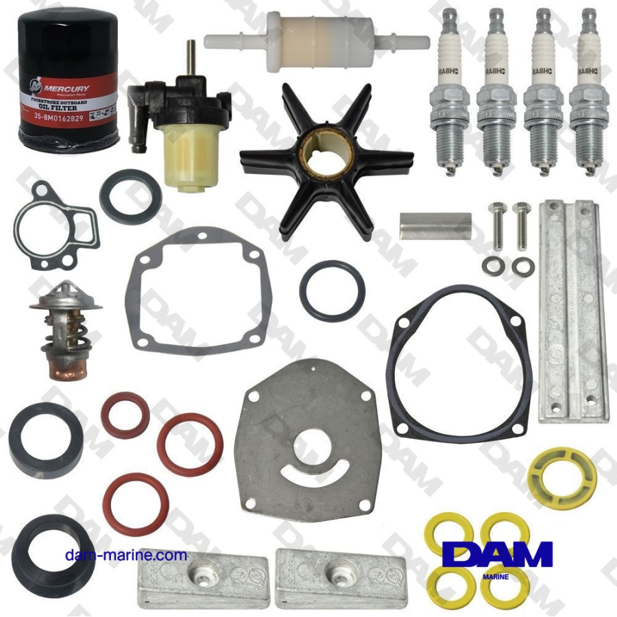 KIT MANTENIMIENTO MERCURY EFI 40-60CV PIE GRANDE - 300HRS