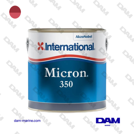 ANTIFOULING SEMI ERODABLE MICRON 350 ROUGE - 2.5L