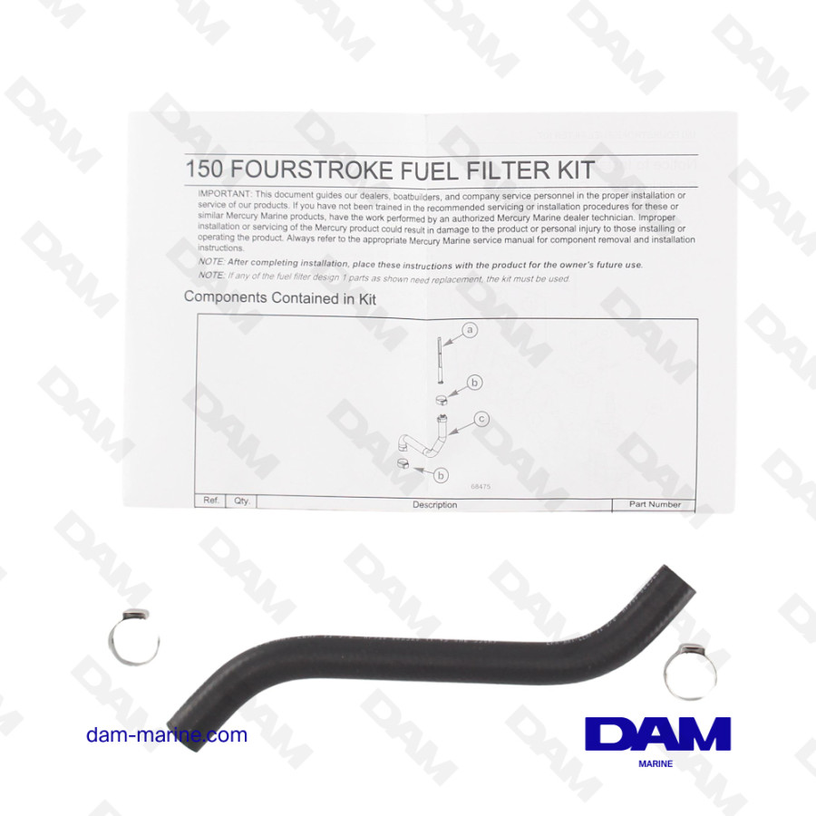 FILTRO DE COMBUSTIBLE DE MERCURIO OEM