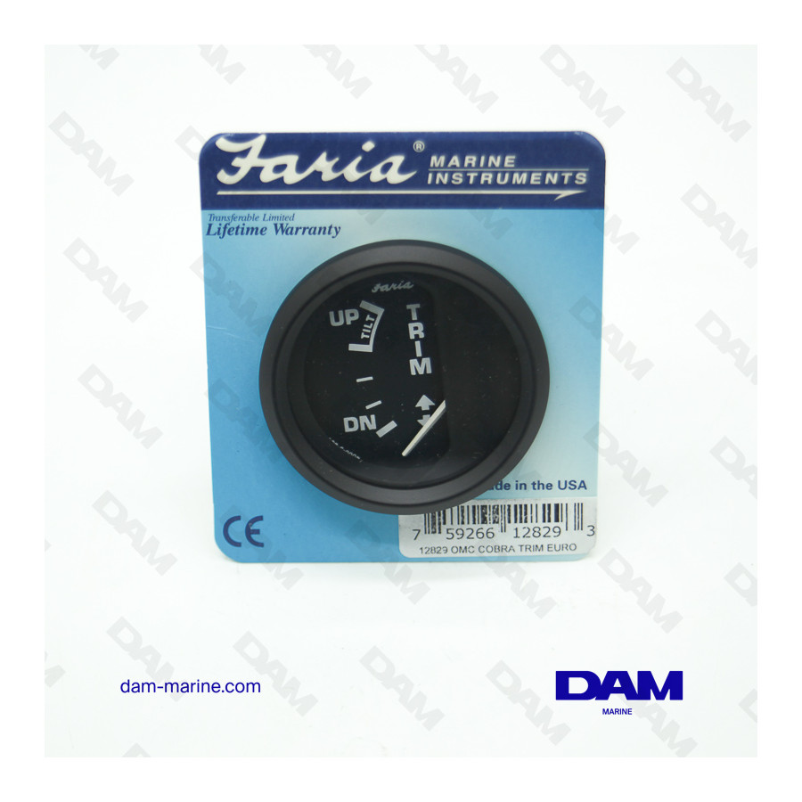 OMC COBRA BLACK TRIM INDICATOR