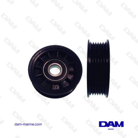 VOLVO TENSIONER PULLEY - STRIER