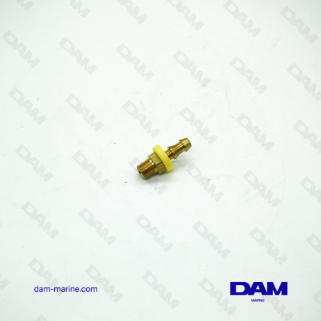 CONECTOR DE COMBUSTIBLE RECTO - 1/8 X 6MM