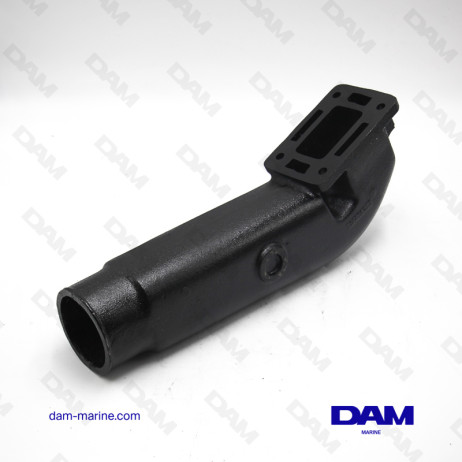 INDMAR EXHAUST ELBOW LONG 3.1/2"