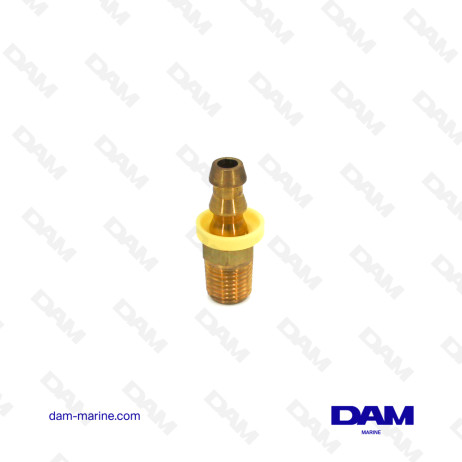 CONECTOR DE COMBUSTIBLE RECTO - 1/4 X 8MM