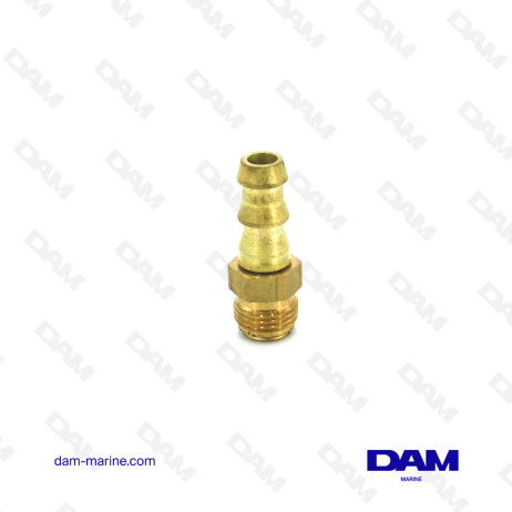 CONECTOR DE COMBUSTIBLE RECTO - 3/8 X 10MM