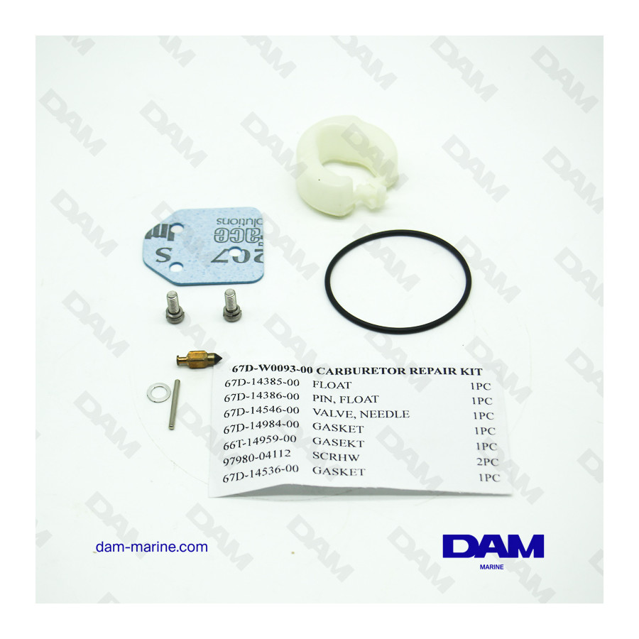 YAMAHA 4HP CARBURETOR KIT