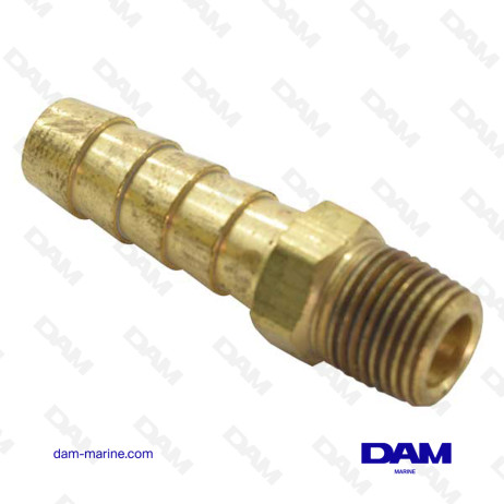 CONECTOR DE COMBUSTIBLE RECTO - 1/8 X 8MM