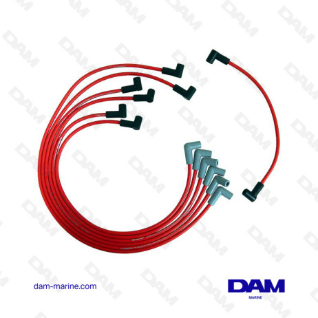 KIT FILS DE BOUGIES GM V6 ELECTRONIQUE HEI