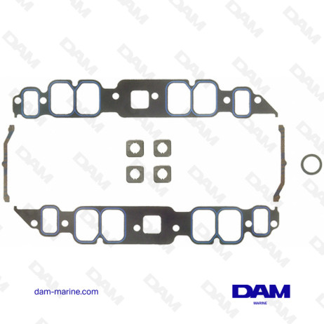 JUEGO DE JUNTAS DE TUBO DE ADMISIÓN V8 GM BB - HP CARB