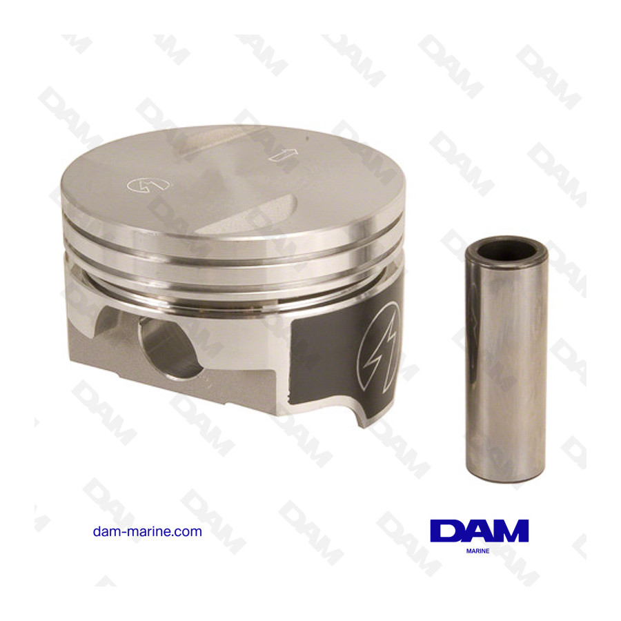 KIT PISTON GM454 FORGE FLAT STD X8