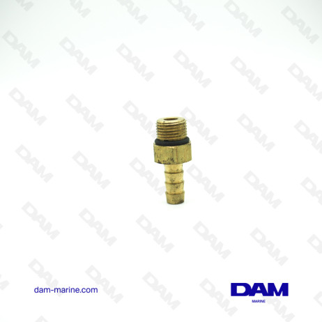 CONECTOR DE COMBUSTIBLE RECTO 3/8 - 10MM